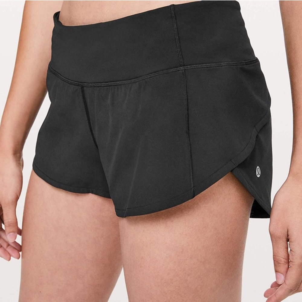 Lululemon Speed Up Short Black